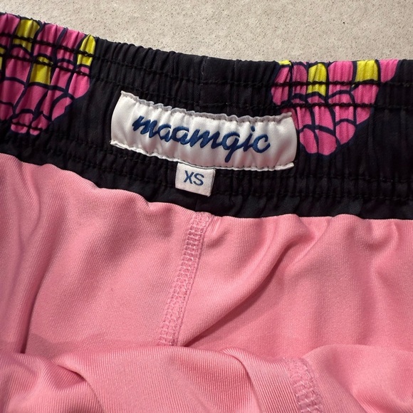 Maamgic Pink and Black Pineapple Shorts - Picture 4 of 7